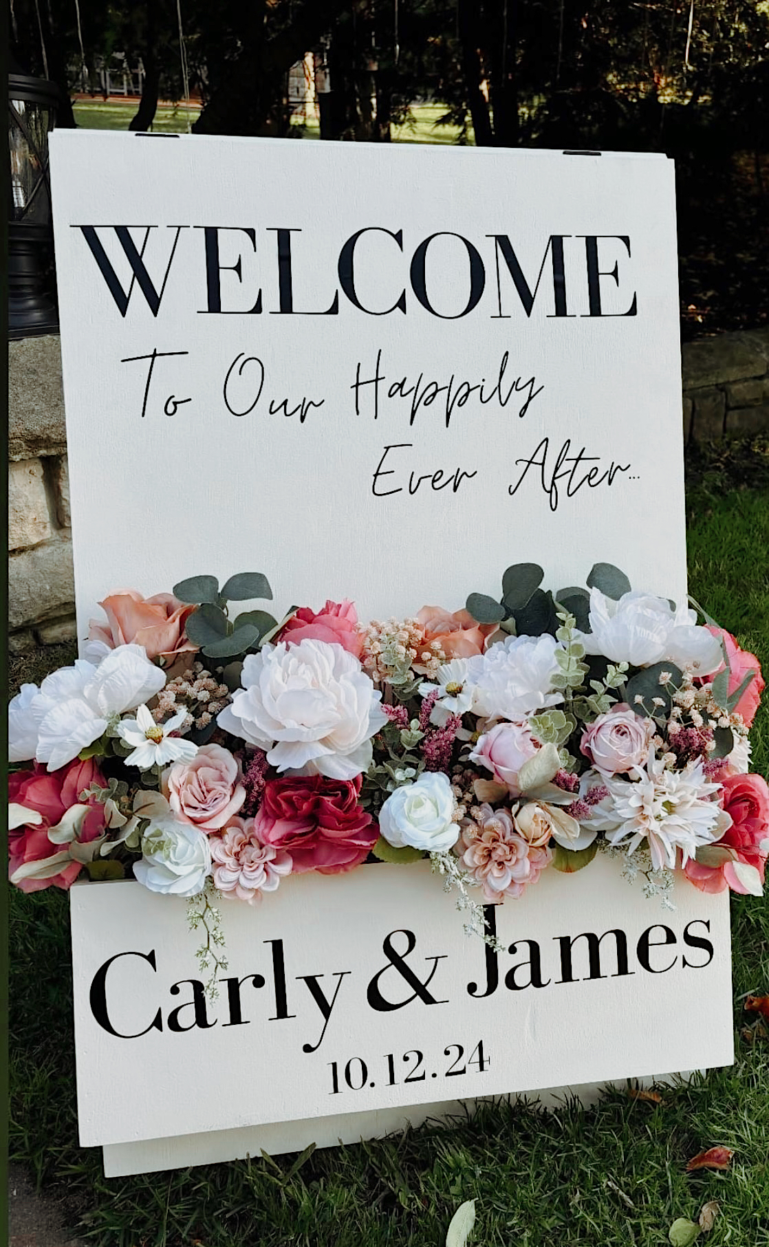 Floral Box Rental example 1